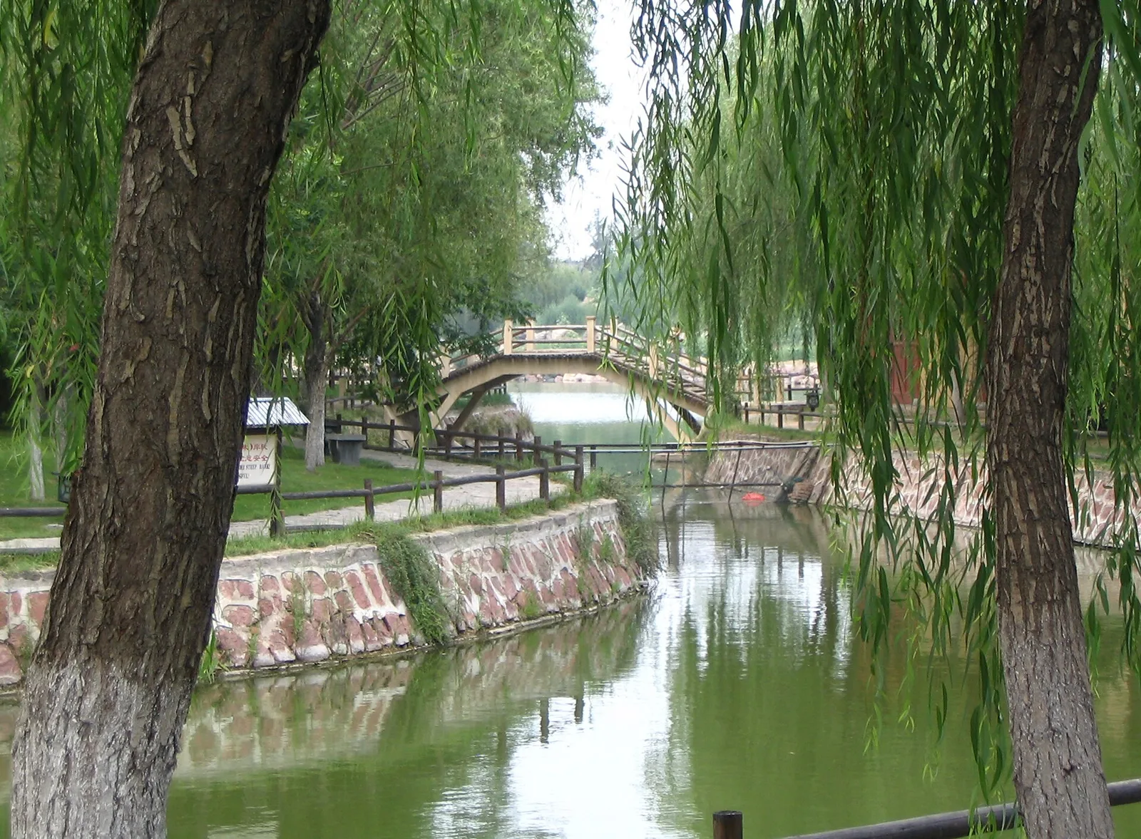 清明上河园汴河与小桥